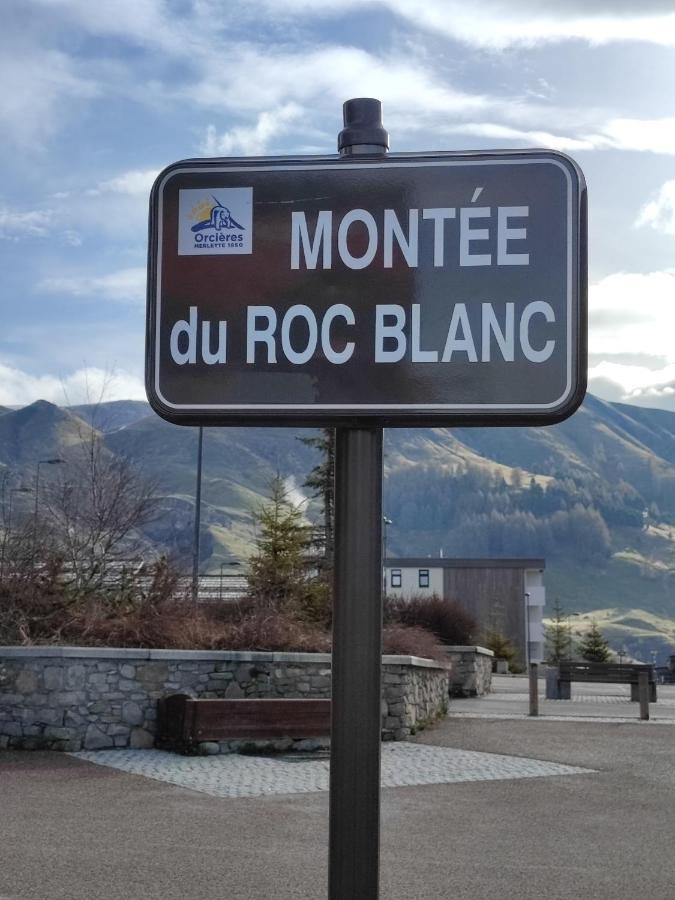 Orcieres Rond Point Des Pistes, Front De Neige Lejlighed Eksteriør billede